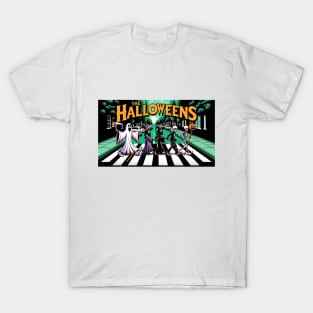 Halloween Street  Abbey Road Parody T-Shirt